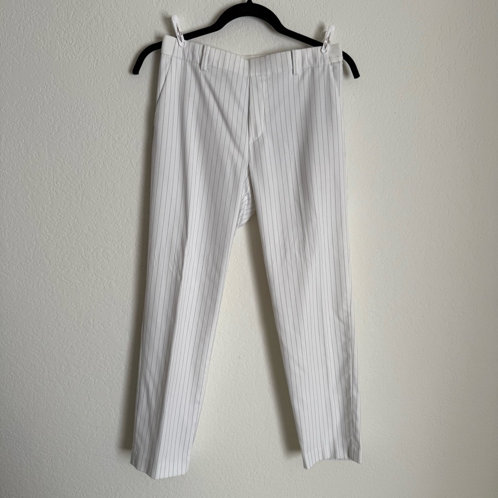 UNIQLO White Slim Fit Slacks